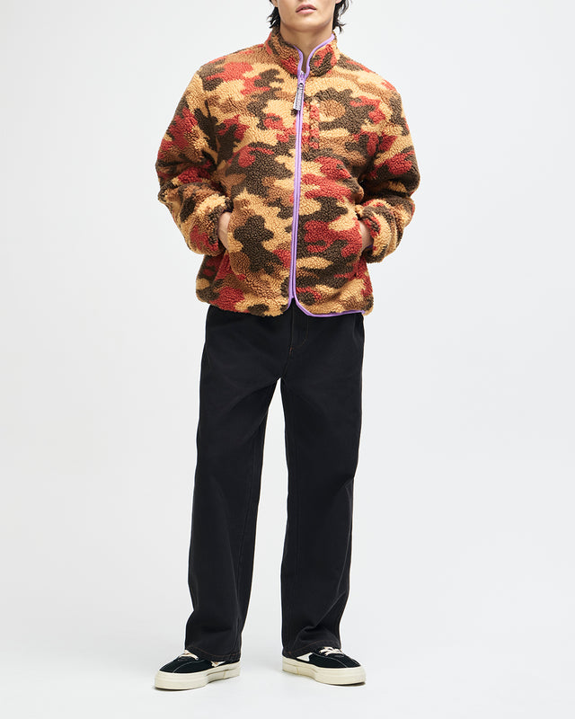 Owen Reversible Fleece - Camo-Black, view 8