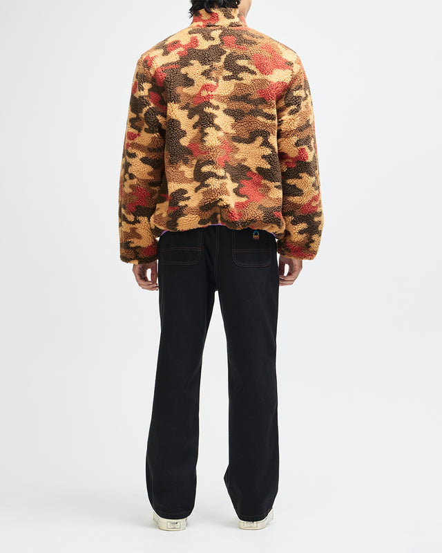 Owen Reversible Fleece - Camo-Black, view 5