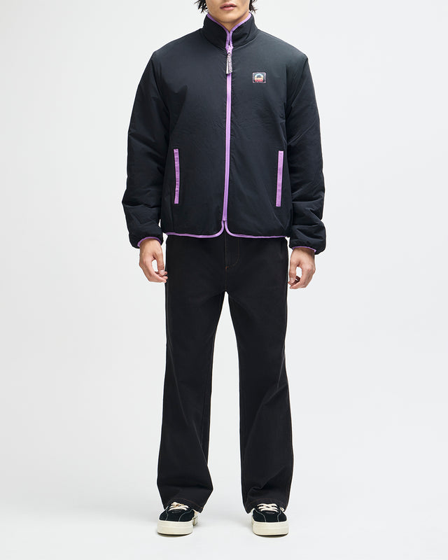 Owen Reversible Fleece - Camo-Black, view 6