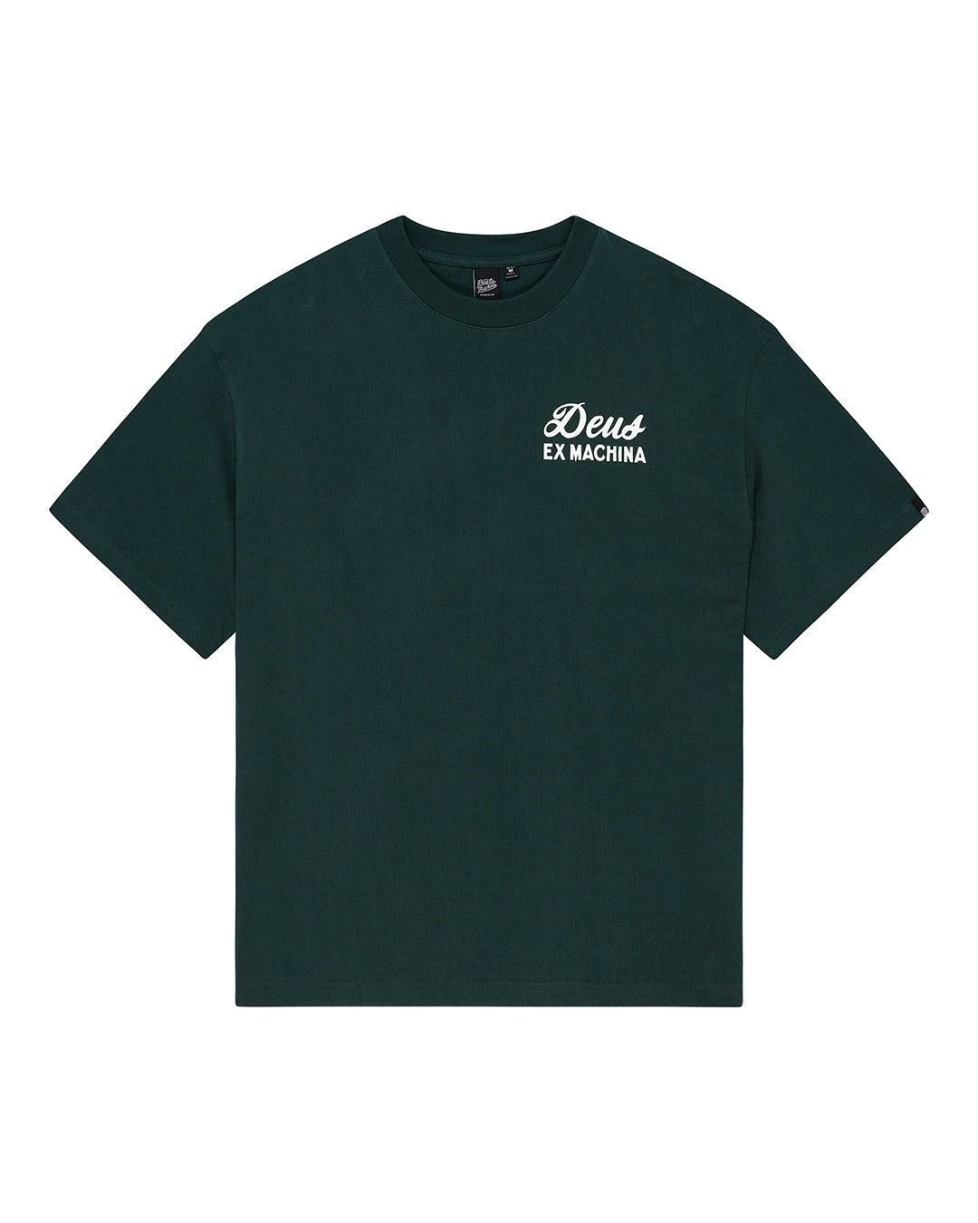 T-Shirts | Deus Ex Machina | Biarritz Sign Tee - Racing Green