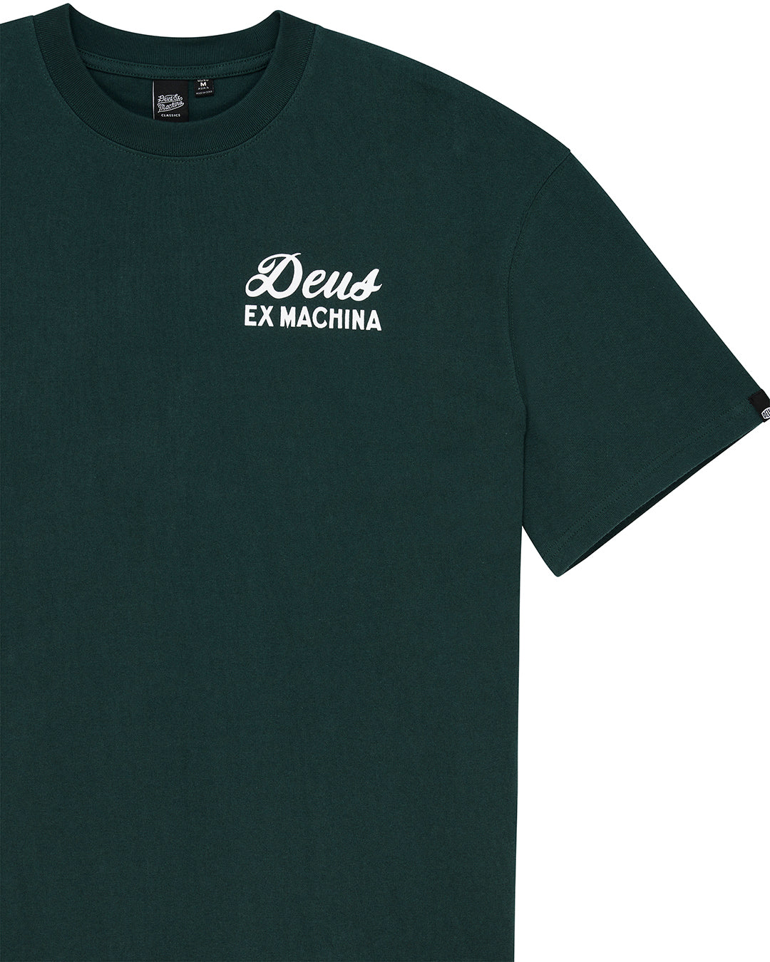 T-Shirts | Deus Ex Machina | Biarritz Sign Tee - Racing Green