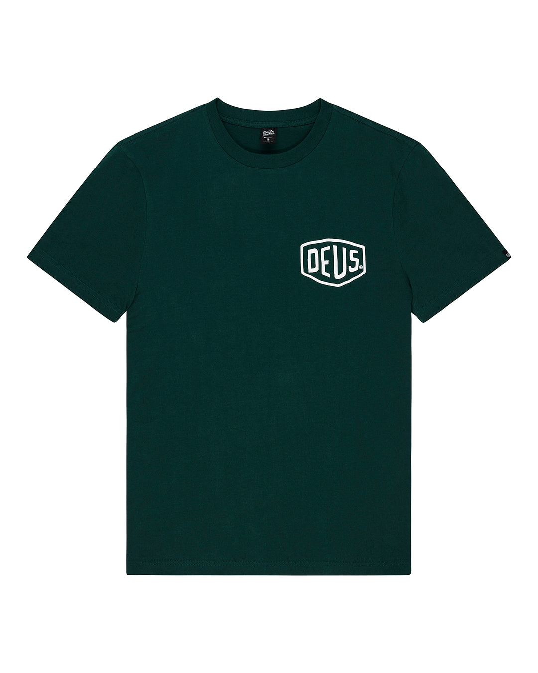 Venice Address Tee - Racing Green, view 2|Flatlay