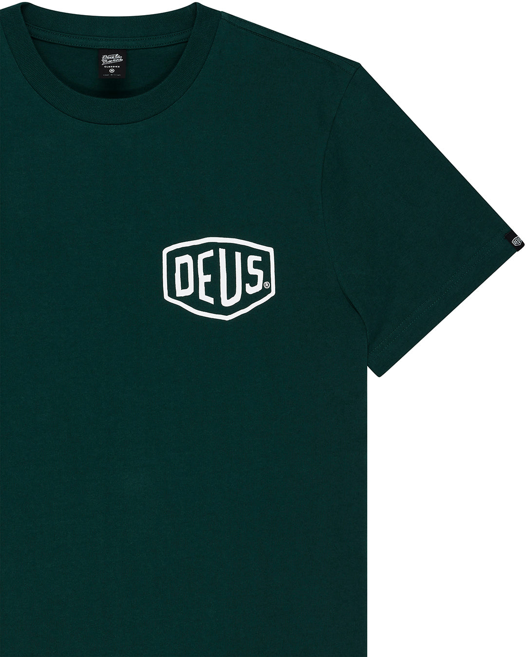 Venice Address Tee - Racing Green, view 3