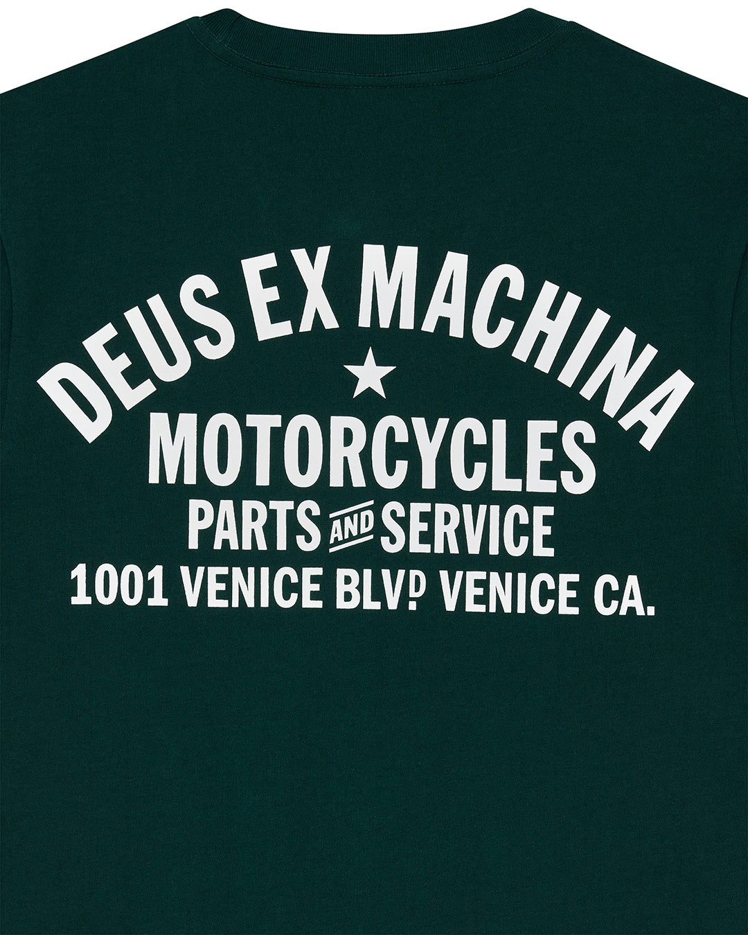 Venice Address Tee - Racing Green, view 4
