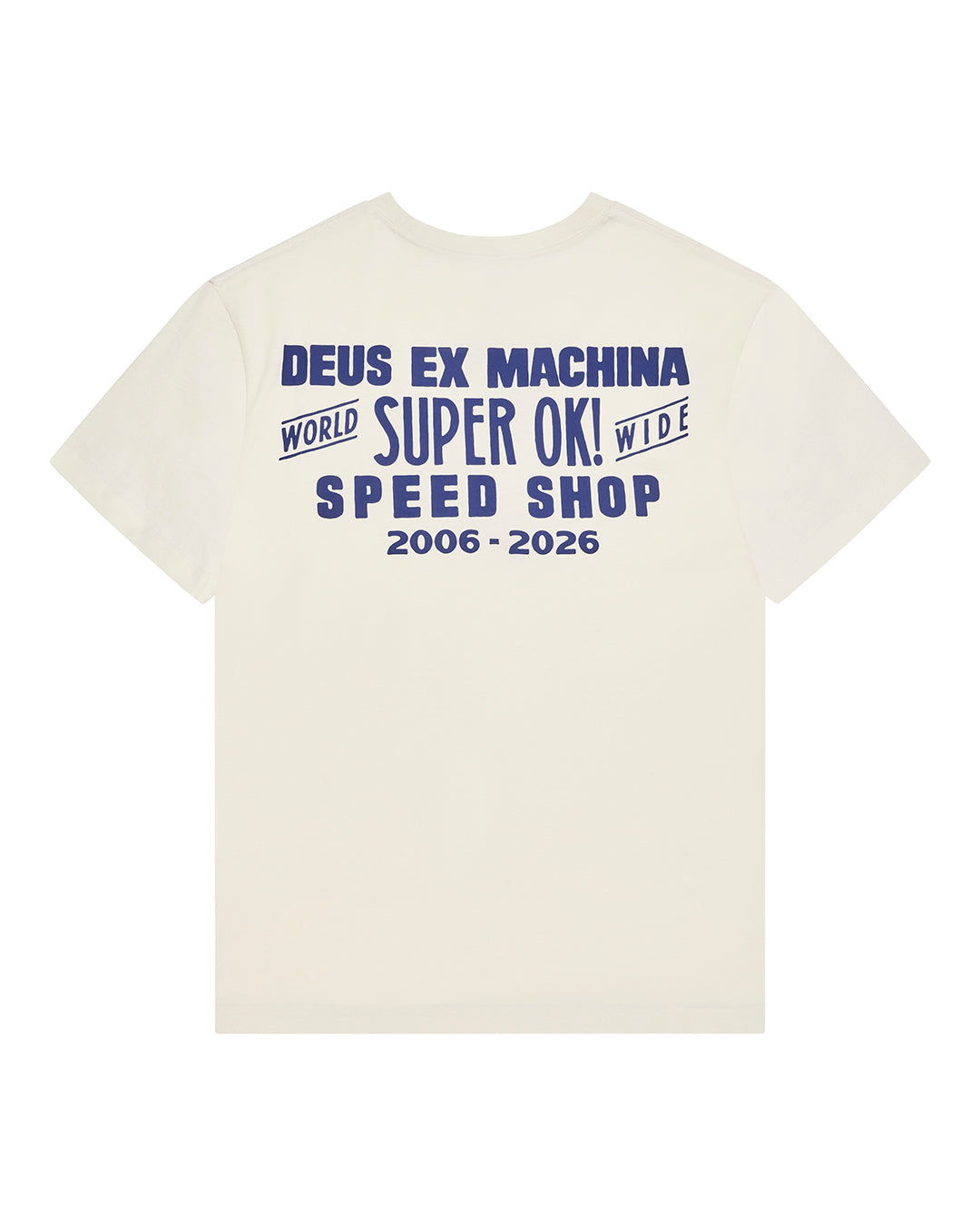 T-Shirts | Deus Ex Machina | Mudflap Tee - Vintage White – Deus Ex