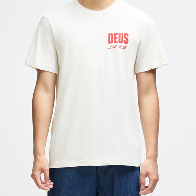 Cutaway Tee - Vintage White, view 2|Model