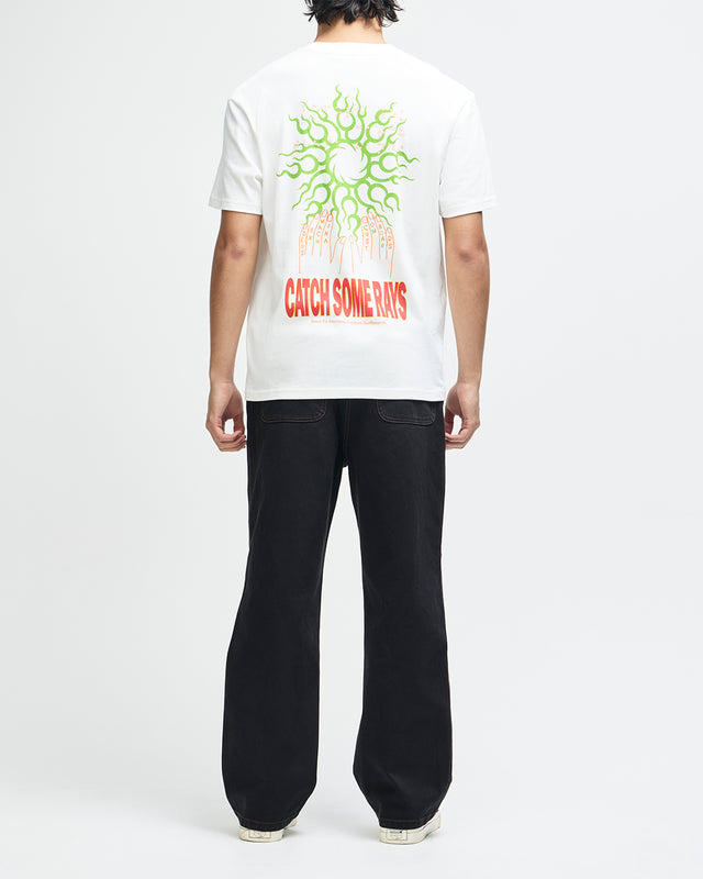 Catchin Rays Tee - Vintage White