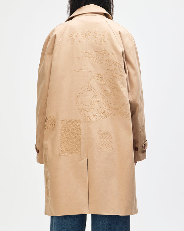 Monument Coat - Tan, view 4