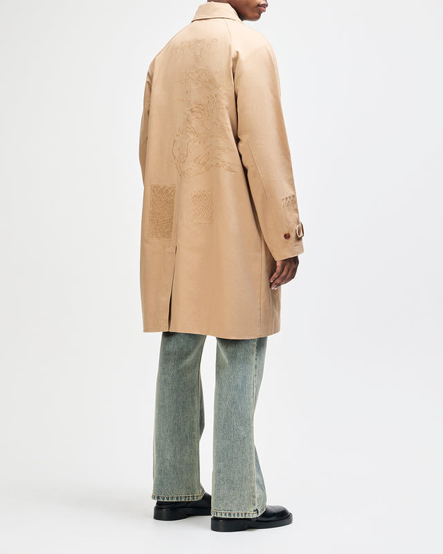 Monument Coat - Tan, view 5