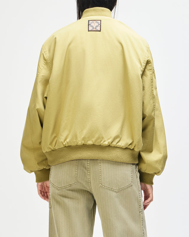 Pendula Reversible Jacket - Willow Green-Blanket Red, view 24
