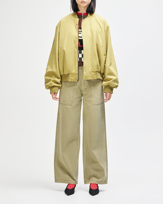 Pendula Reversible Jacket - Willow Green-Blanket Red, view 25