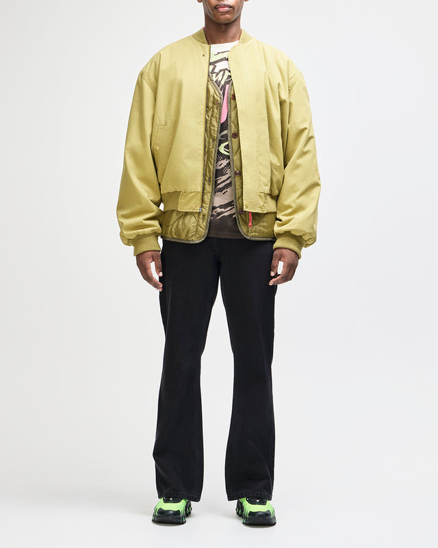 Pendula Reversible Jacket - Willow Green-Blanket Red, view 8