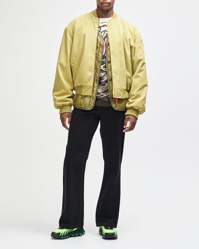 Pendula Reversible Jacket - Willow Green-Blanket Red, view 15