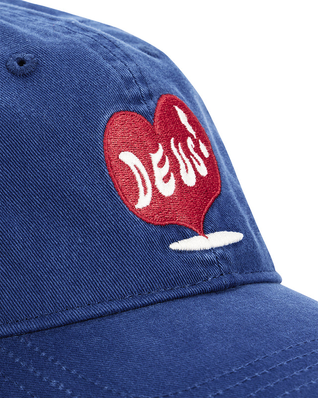 Deep Cut Dad Cap - Limoges Blue, view 3