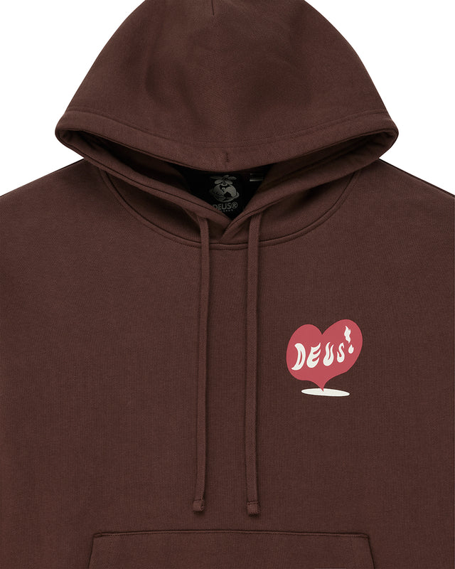 Deep Cut Hoodie - Downtown Brown, view 3