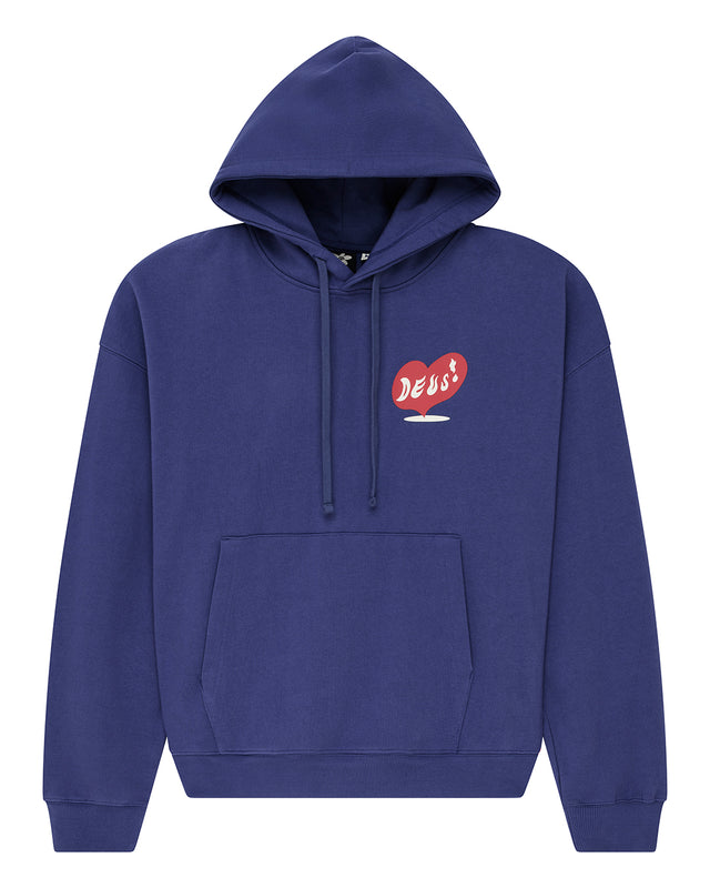 Deep Cut Hoodie - Limoges Blue, view 1