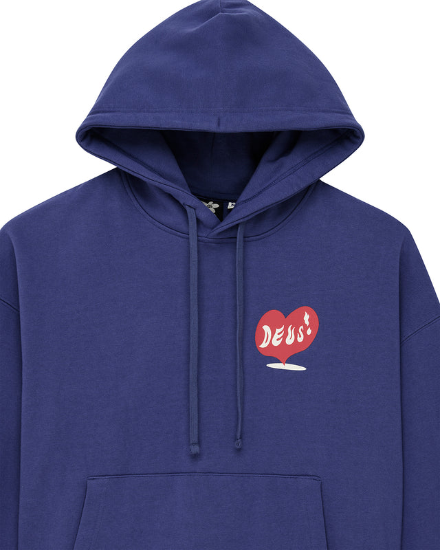 Deep Cut Hoodie - Limoges Blue, view 3