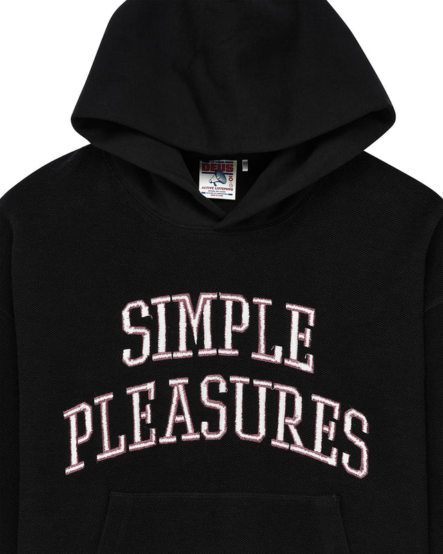 Unfinished Hoodie - Black Beauty, view 12