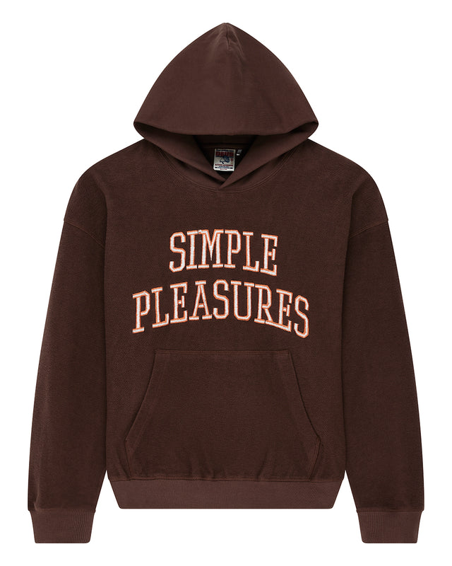 Unfinished Hoodie - Downtown Brown, view 5