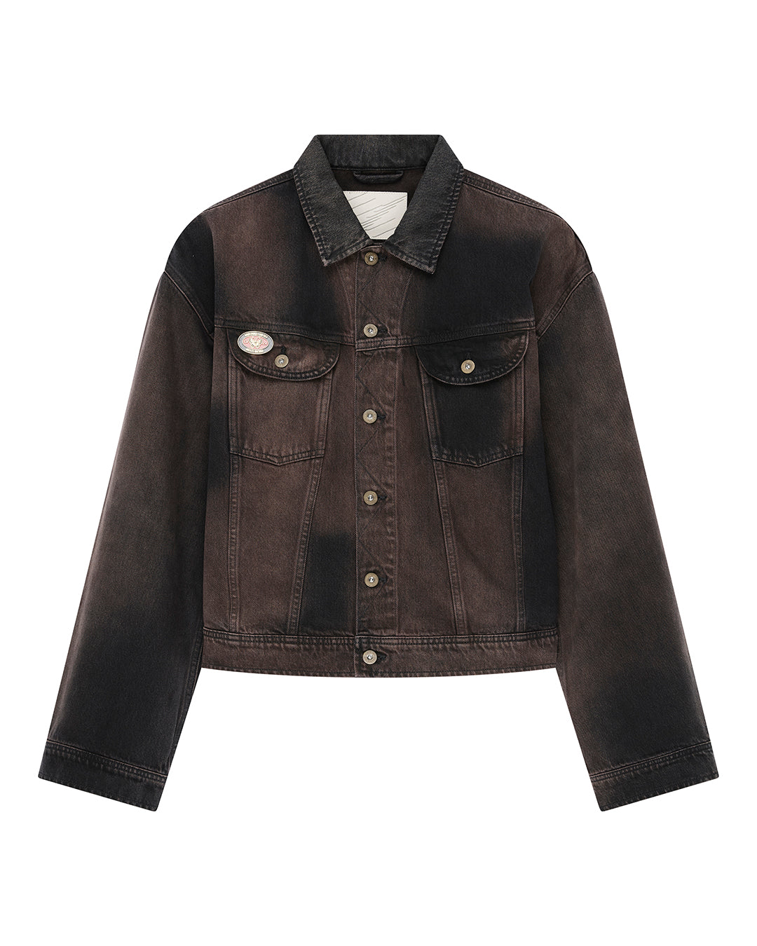 Folklore Jacket - Overdyed Brown, view 4|Flatlay
