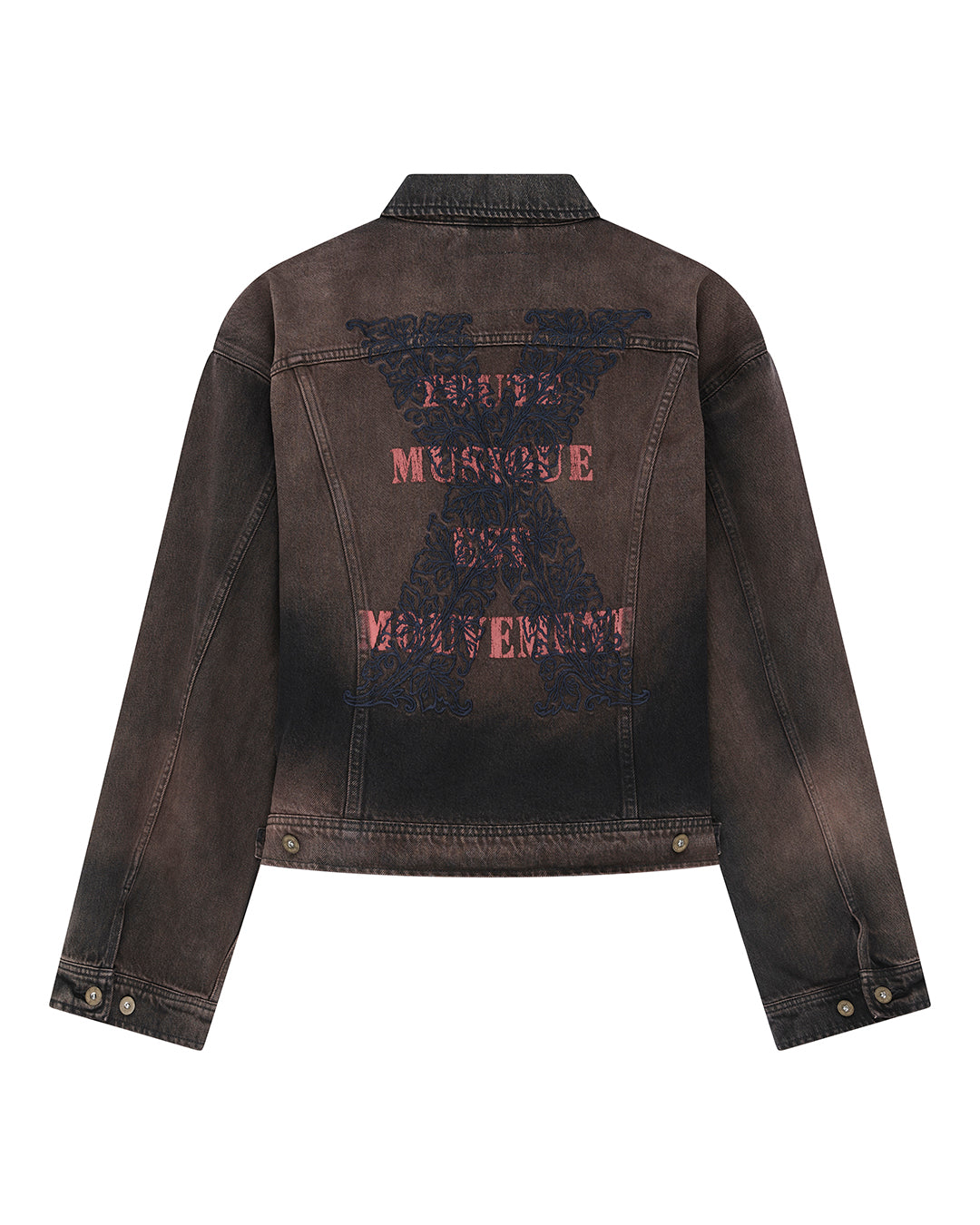 Folklore Jacket - Overdyed Brown, view 5|Flatlay