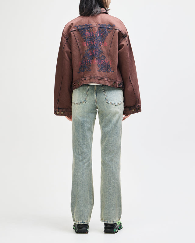 Folklore Jacket - Overdyed Brown