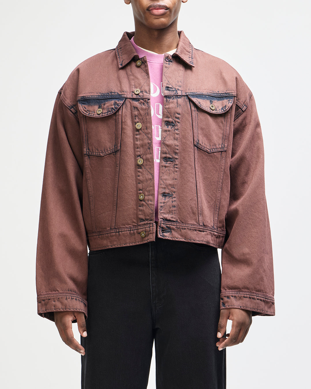 Folklore Jacket - Overdyed Brown, view 2|Model