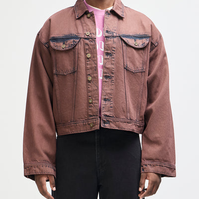 Folklore Jacket - Overdyed Brown, view 1|Model