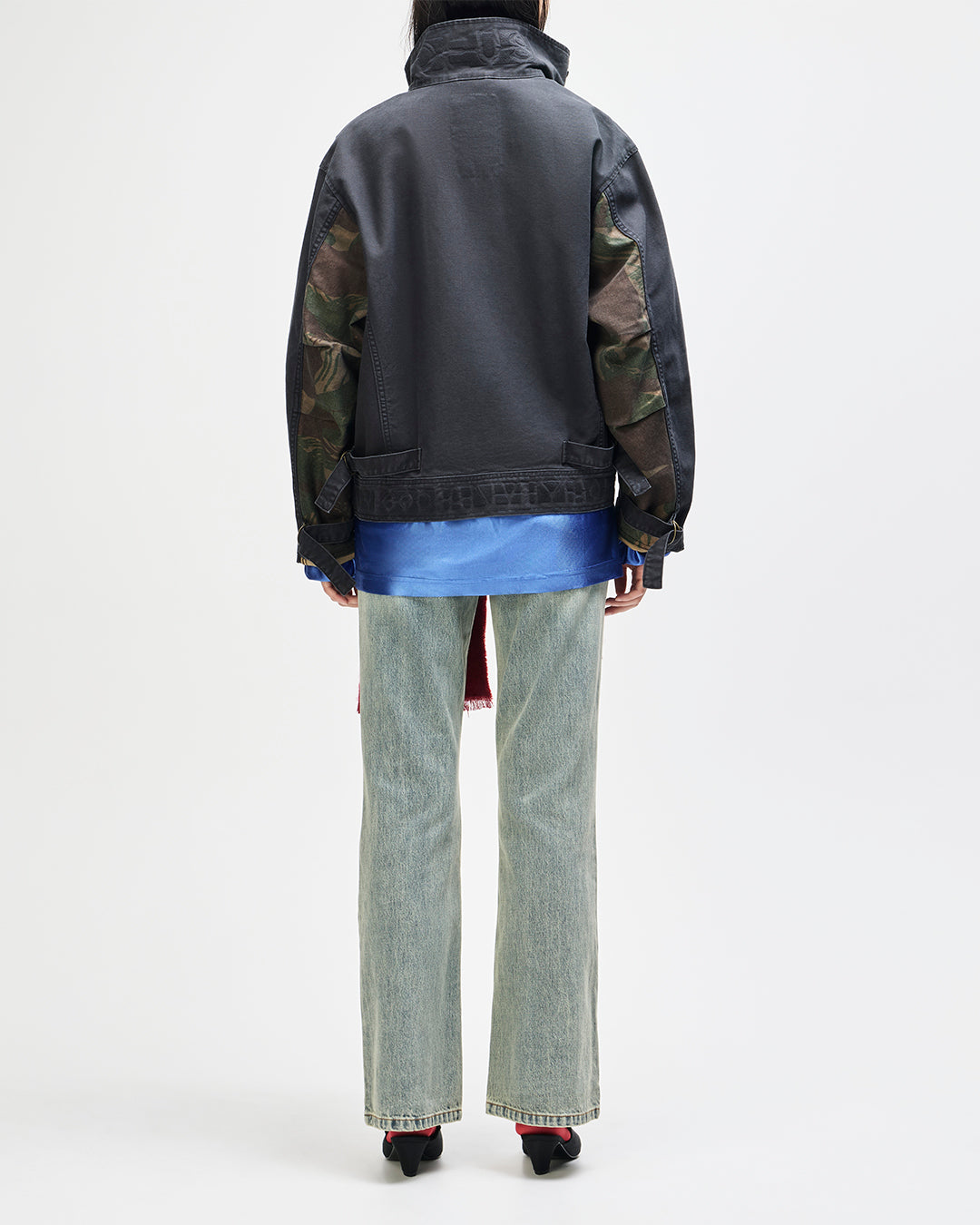 Common State Jacket - Overdyed Anthracite Grey, view 10