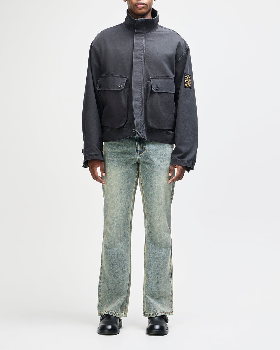 Common State Jacket - Overdyed Anthracite Grey, view 14