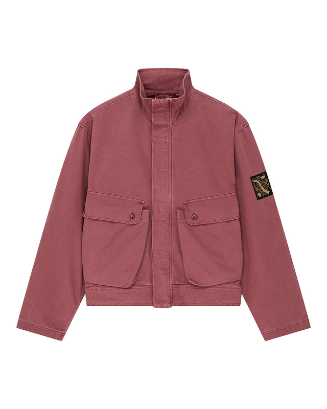 common-state-jacket-overdyed-red