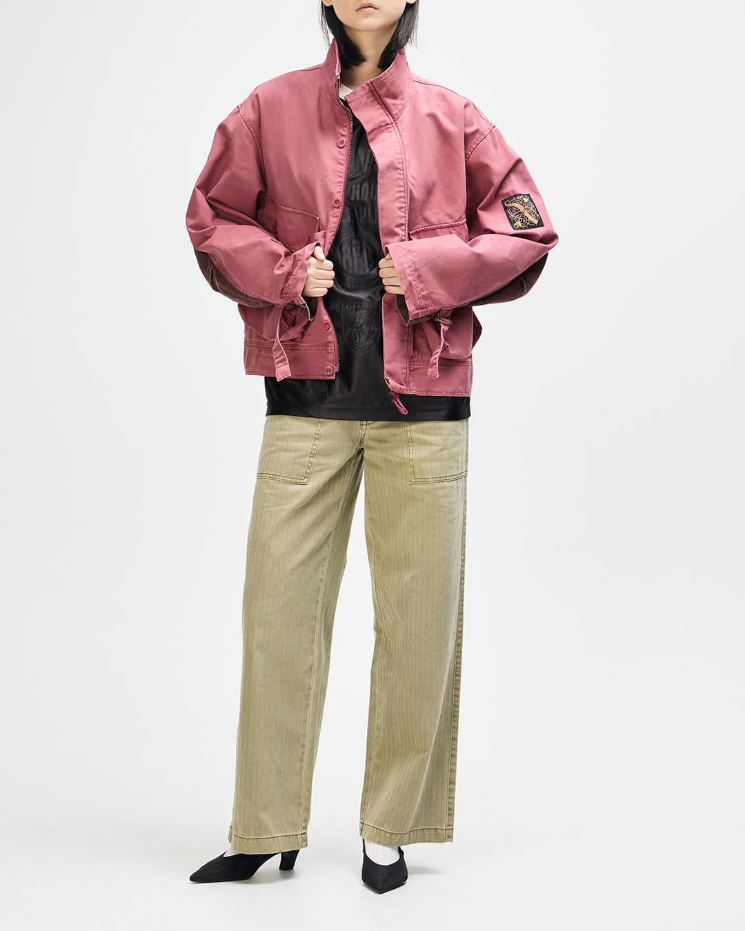 Common State Jacket - Overdyed Red, view 8