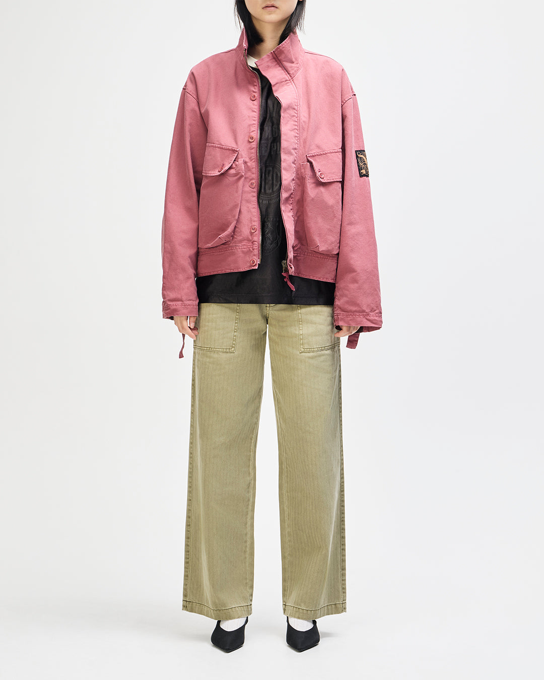 Common State Jacket - Overdyed Red, view 11