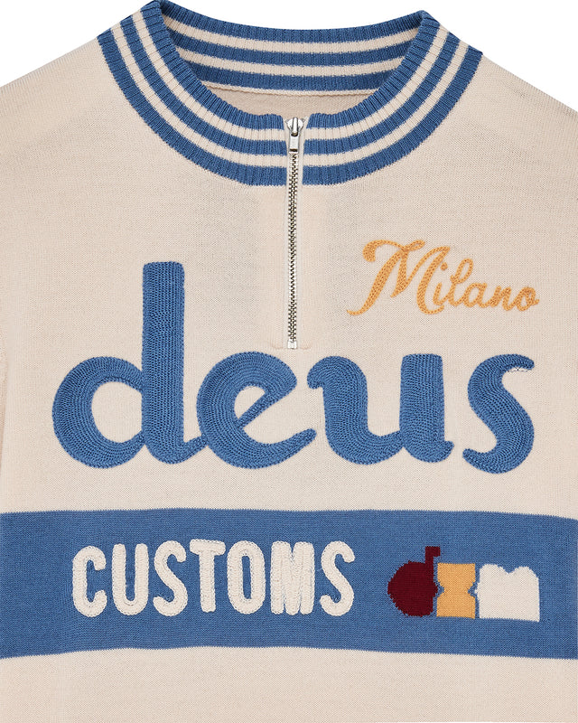 Henzen LS Knit Jersey - Tofu White, view 7