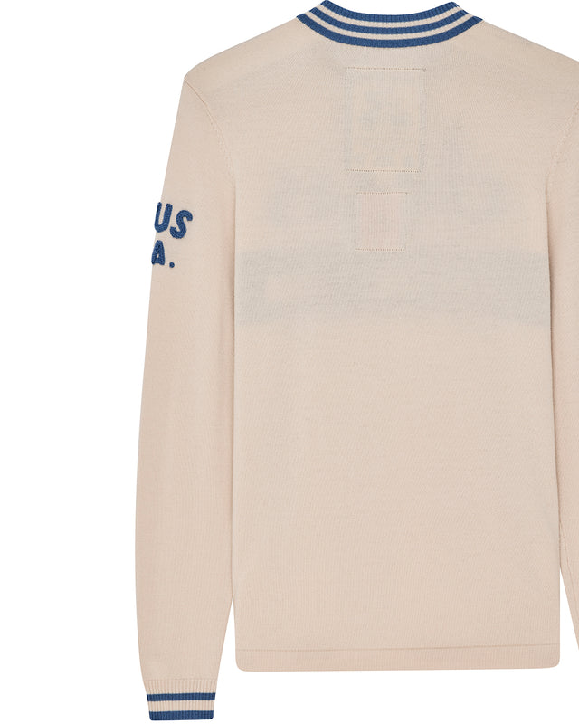 Henzen LS Knit Jersey - Tofu White, view 8
