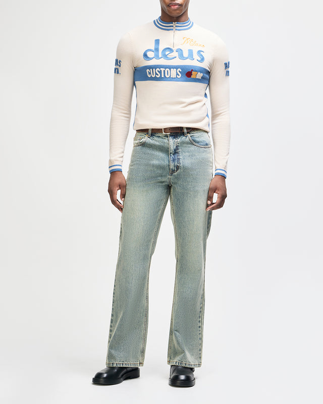 Henzen LS Knit Jersey - Tofu White, view 10