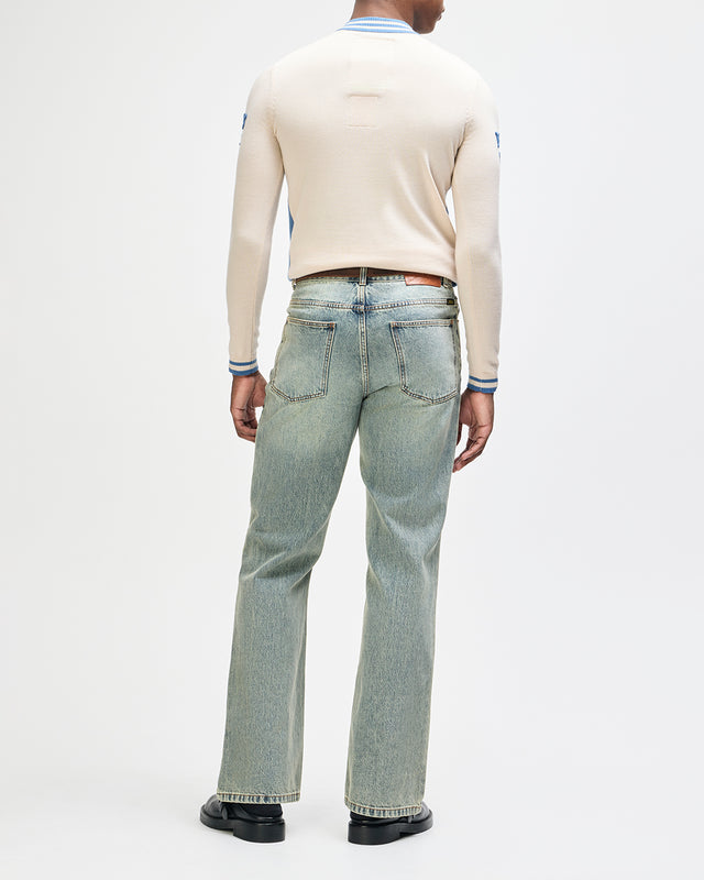Henzen LS Knit Jersey - Tofu White, view 6