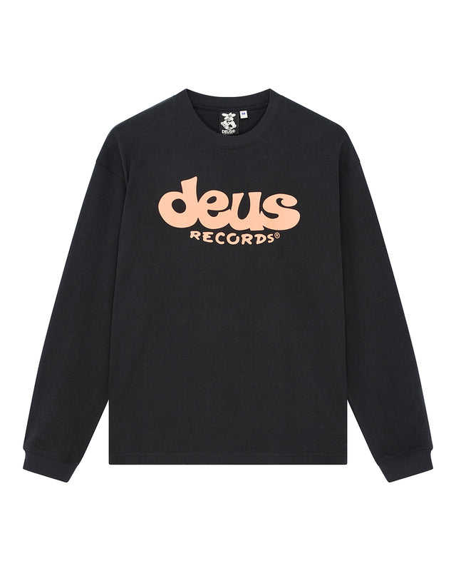 Smile Os Ls Tee - Black, view 1