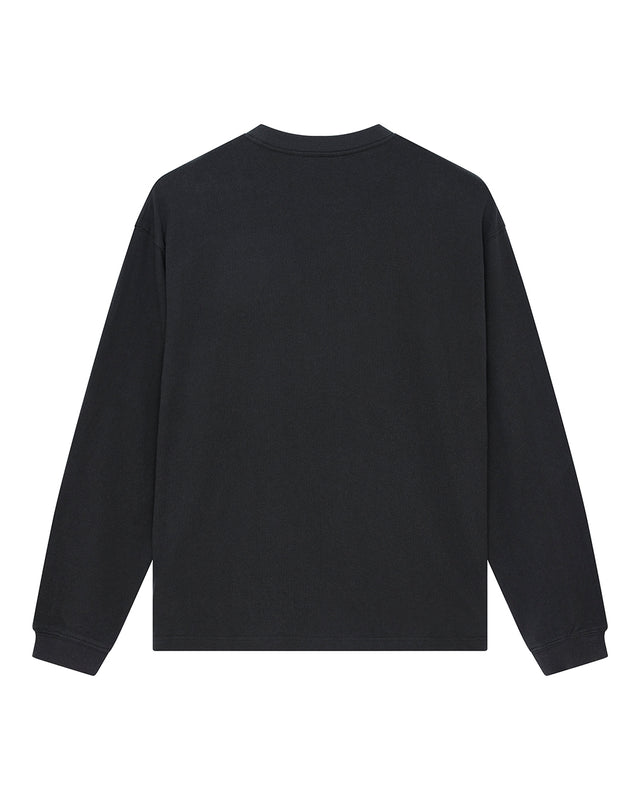 Smile Os Ls Tee - Black, view 2