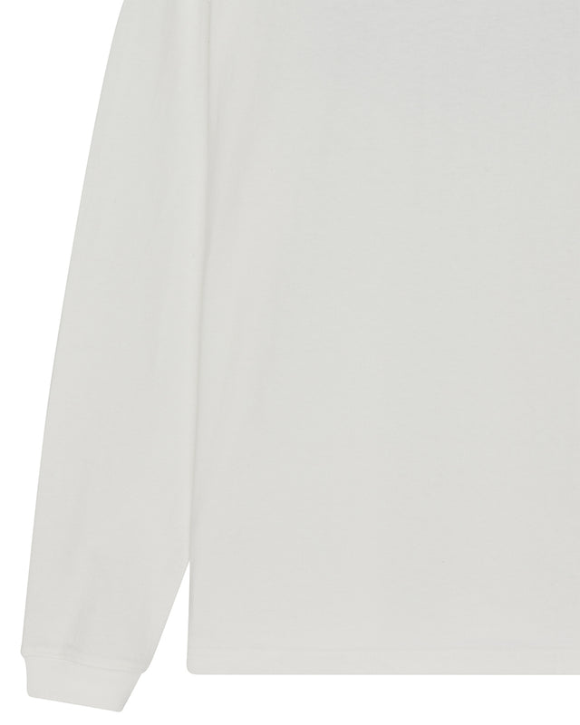 Smile Os Ls Tee - Vintage White, view 4