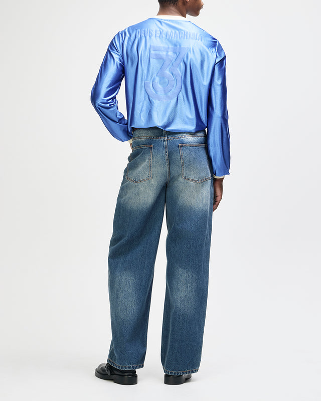 Kazuko Jersey - Daphne Blue, view 2