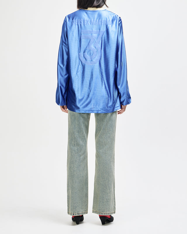 Kazuko Jersey - Daphne Blue, view 14