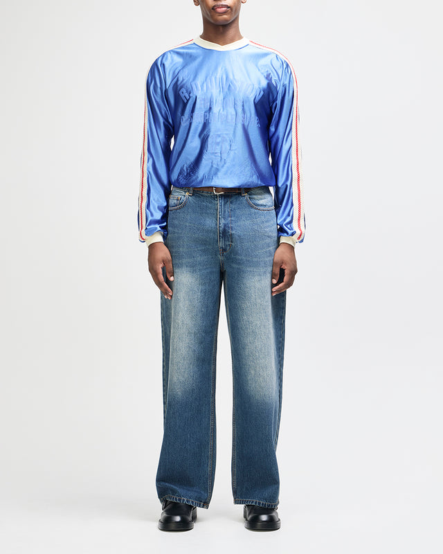 Kazuko Jersey - Daphne Blue, view 5