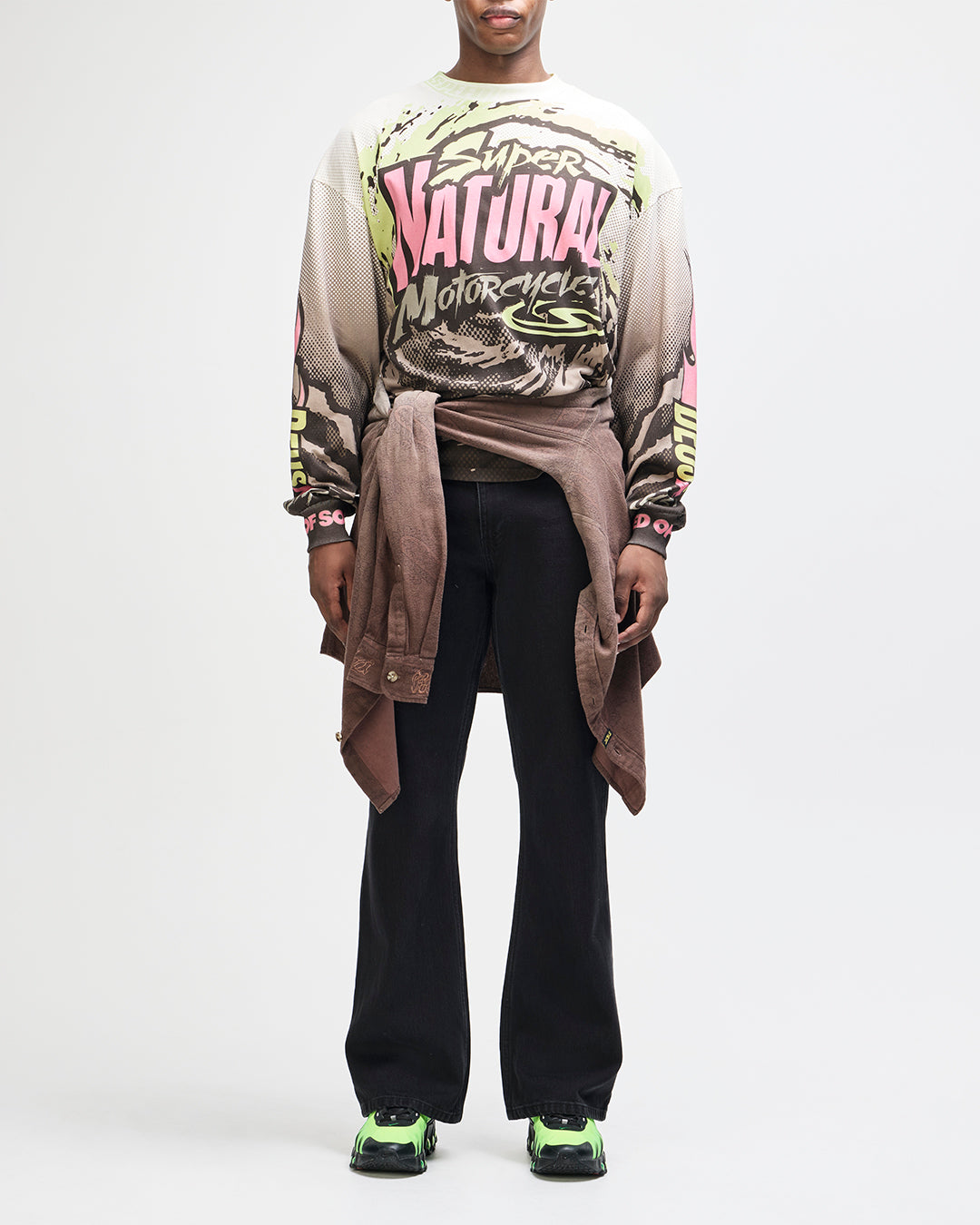 Walkover Moto Jersey - Brown Earth, view 14