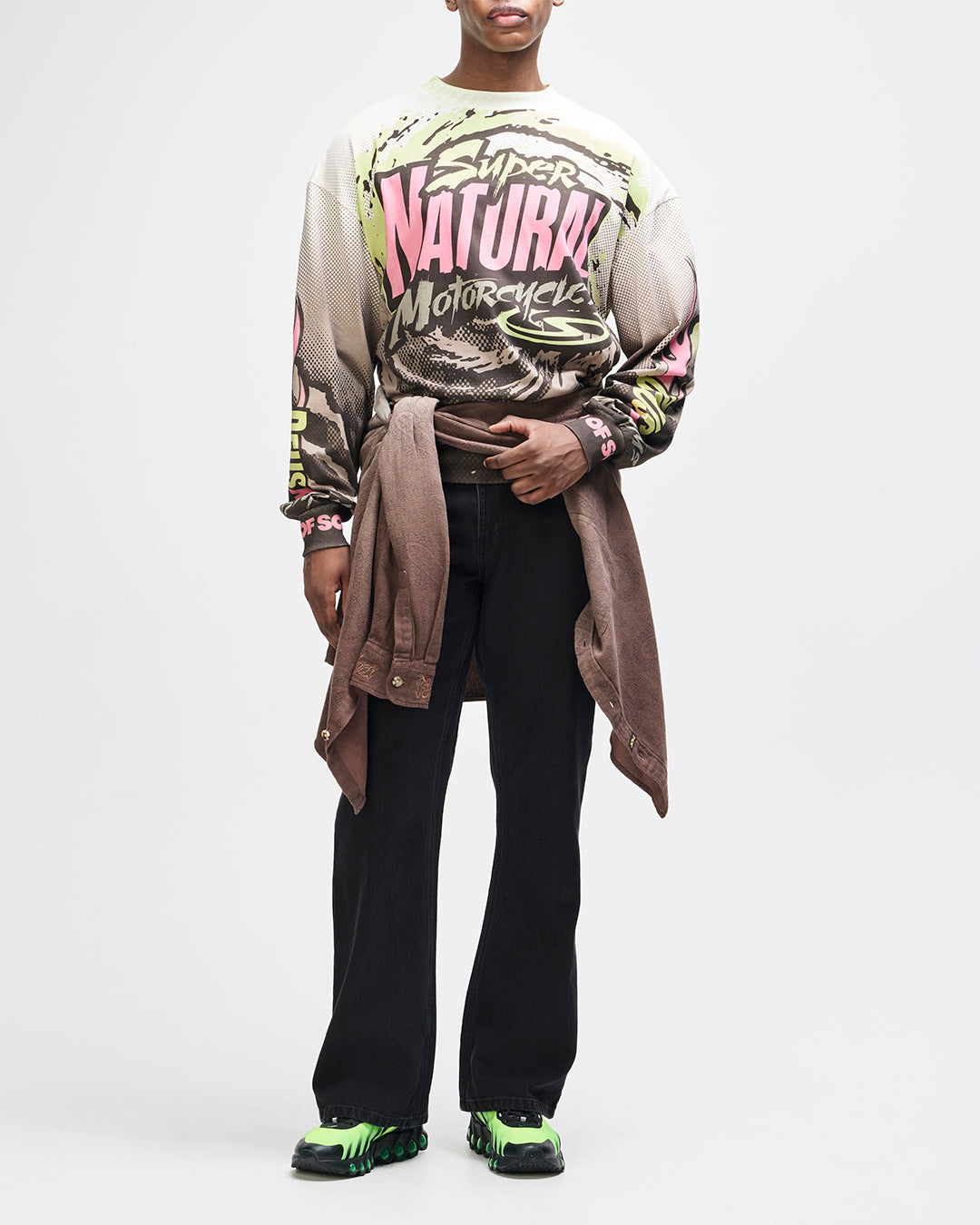 Walkover Moto Jersey - Brown Earth, view 10