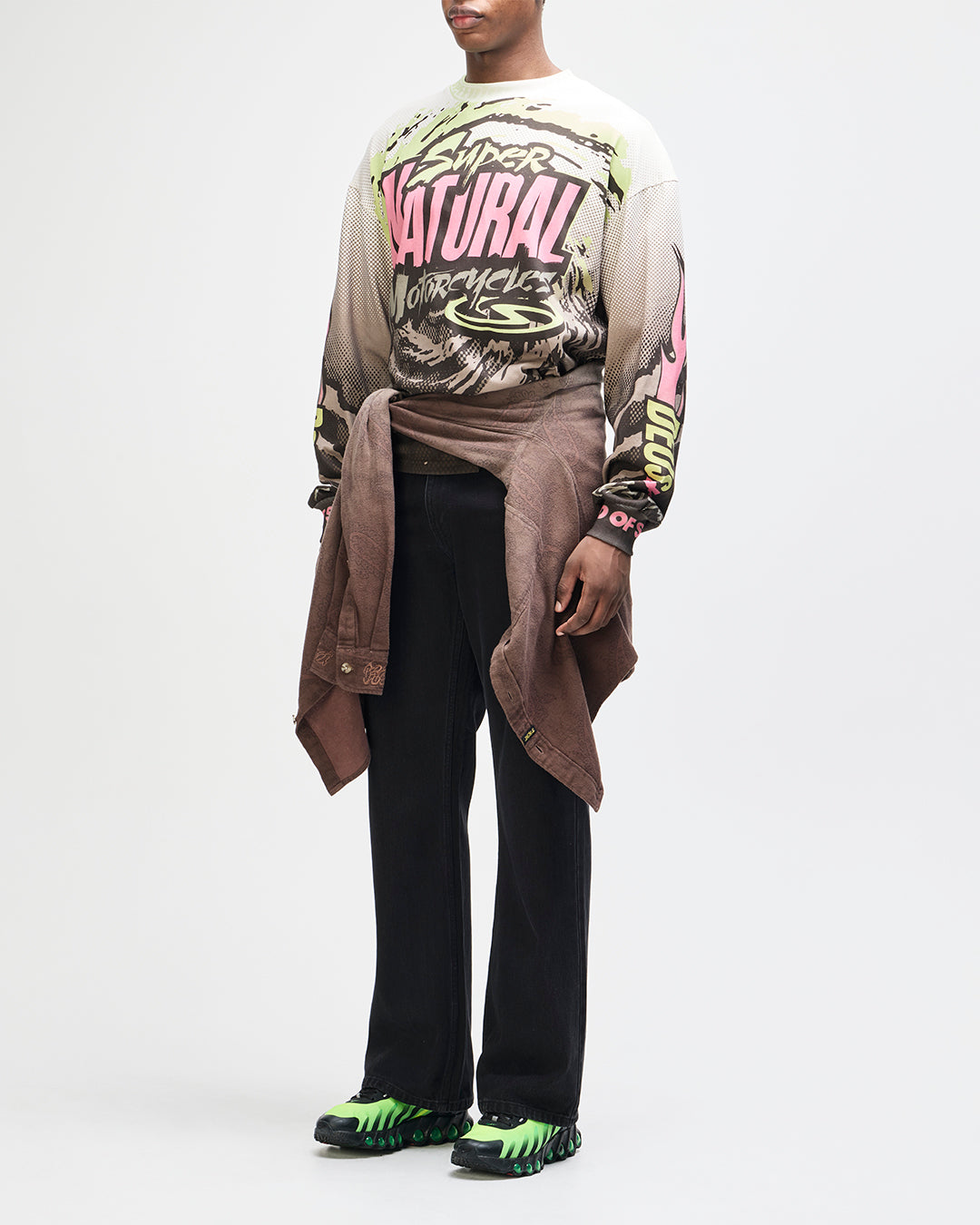 Walkover Moto Jersey - Brown Earth, view 16