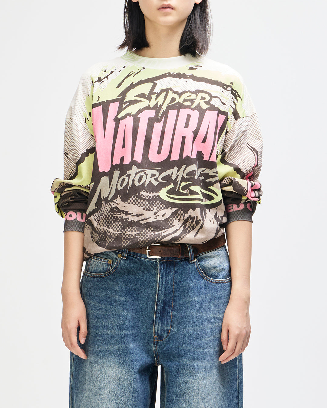 Walkover Moto Jersey - Brown Earth, view 2|Model|Female