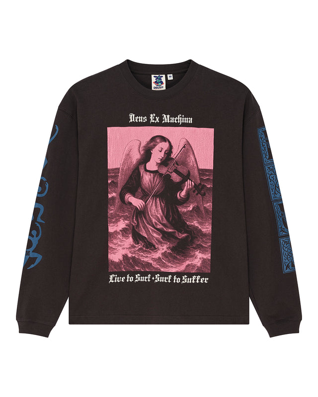 Swell Maps Os Ls Tee - Anthracite Grey, view 3