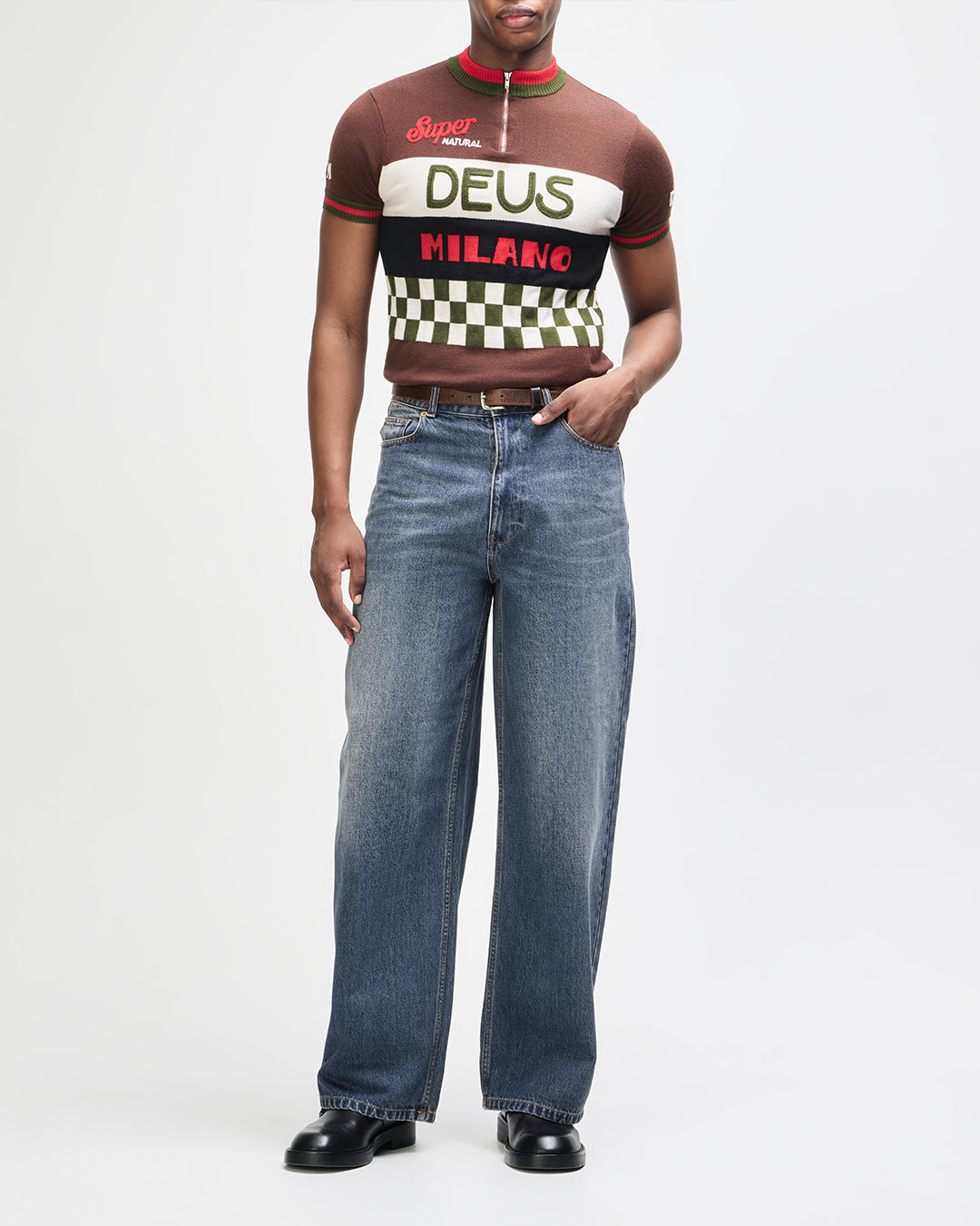 Drift Line Wide Jean - Mid Indigo, view 7
