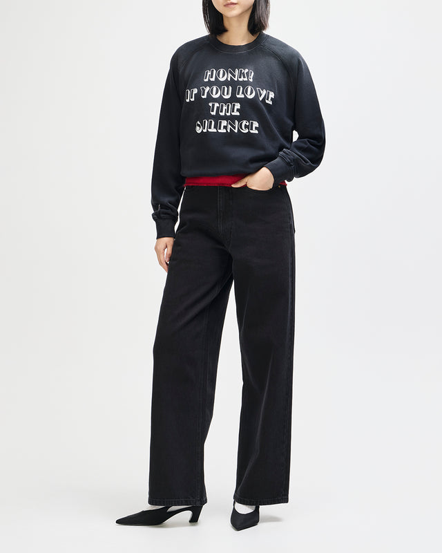 Honk! Crew Neck - Black Beauty, view 7